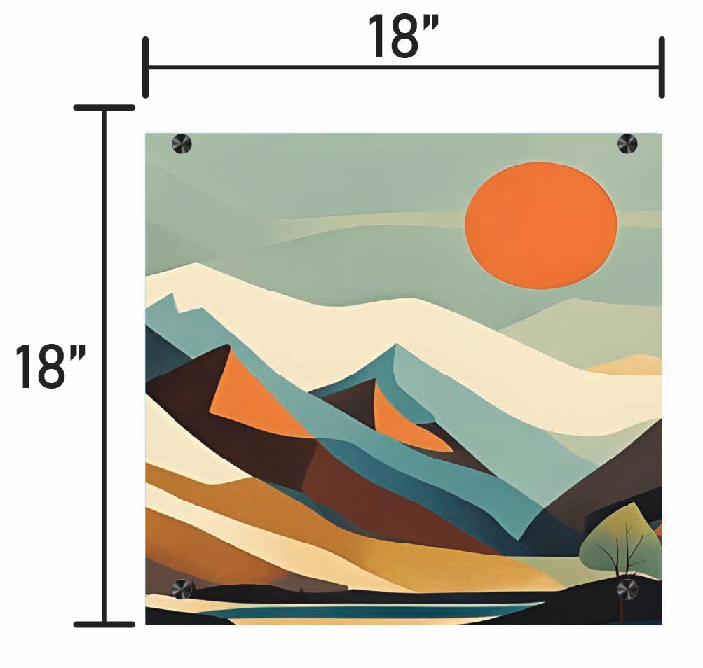 Sun Over the Quiet Peaks