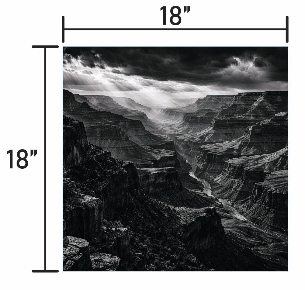 B&W Gran Canyon