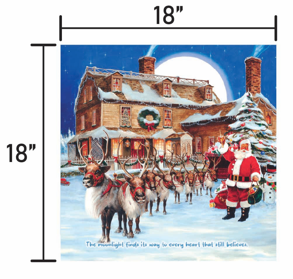 Santa's Moonlit Visit