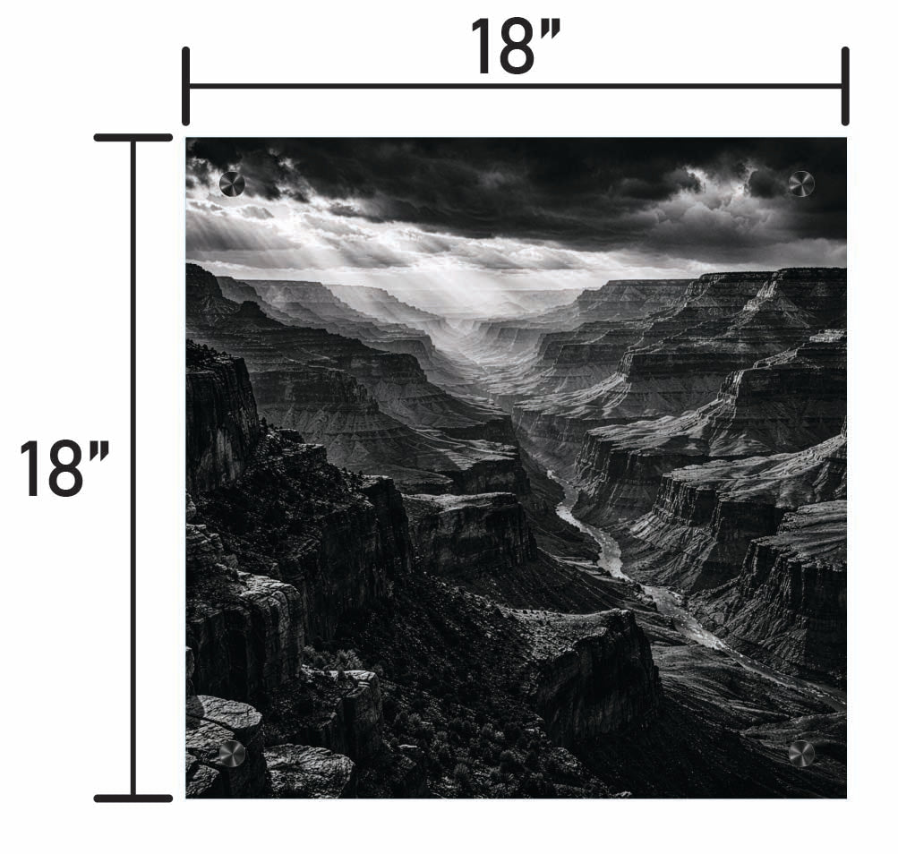 B&W Gran Canyon