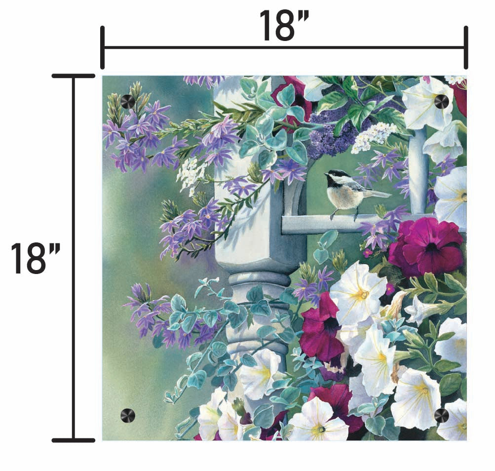 Vintage Garden-Chickadee