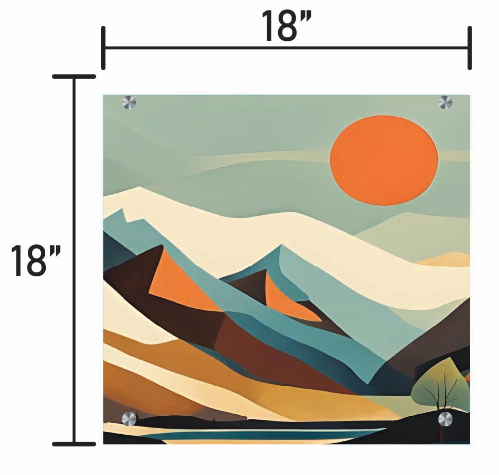 Sun Over the Quiet Peaks