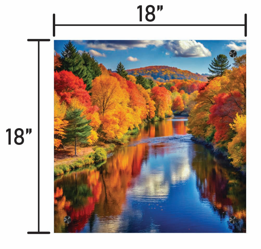 Autumn River Reflections
