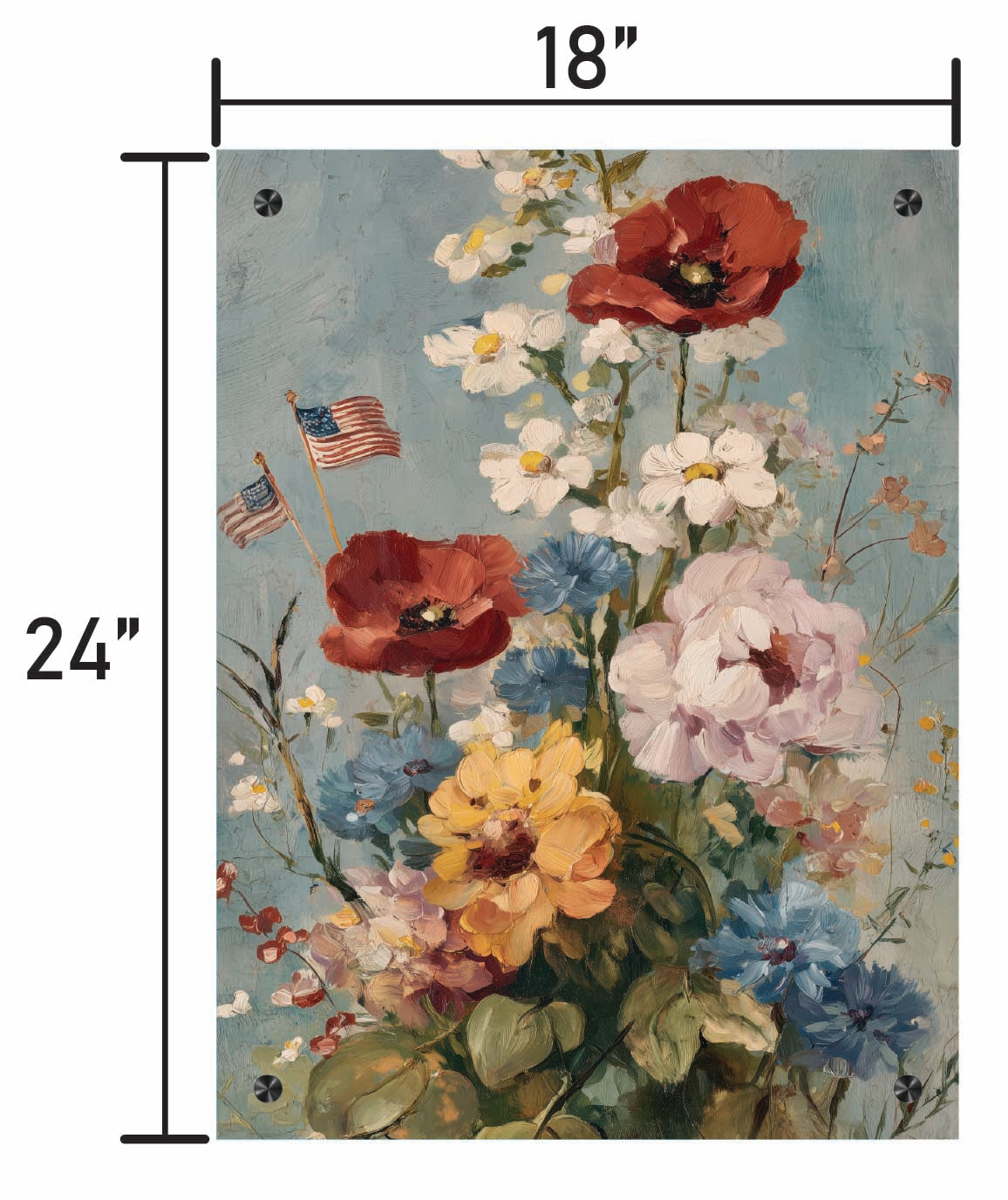 Petals of a Quiet Patriotism