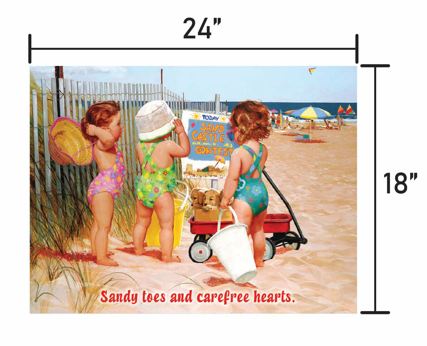 2 Beach Babies w/Quote