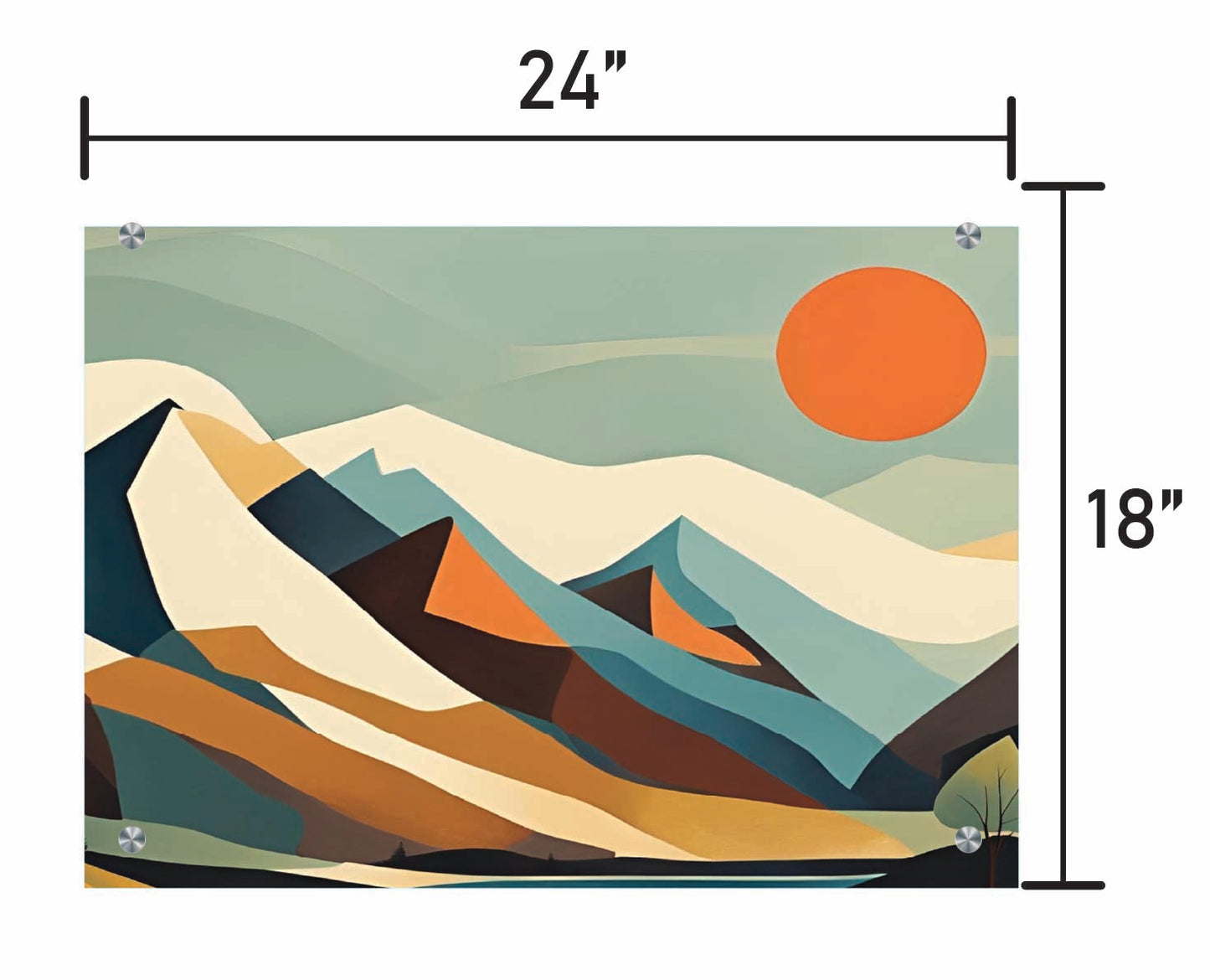 Sun Over the Quiet Peaks