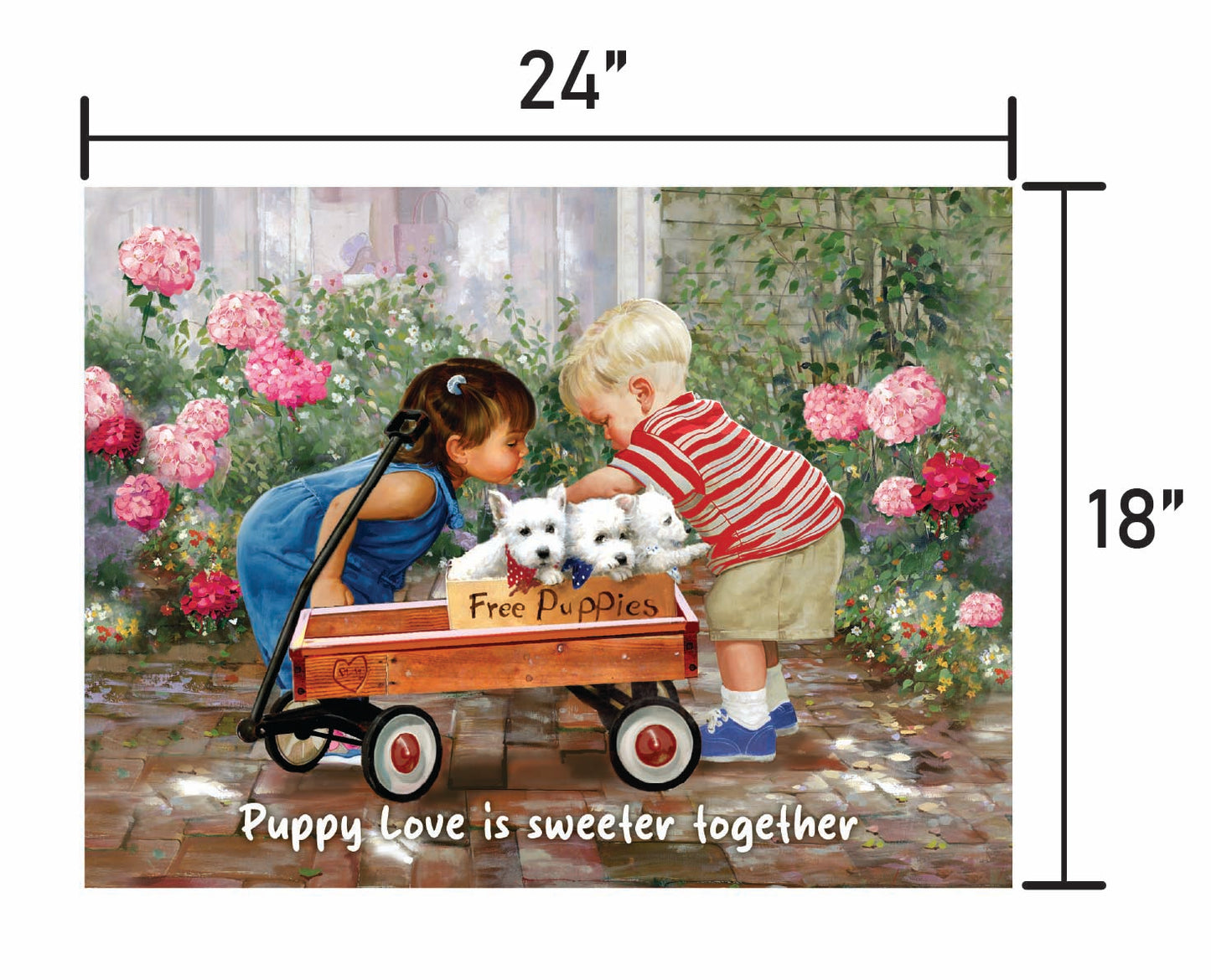 Puppy Pals w/Quote