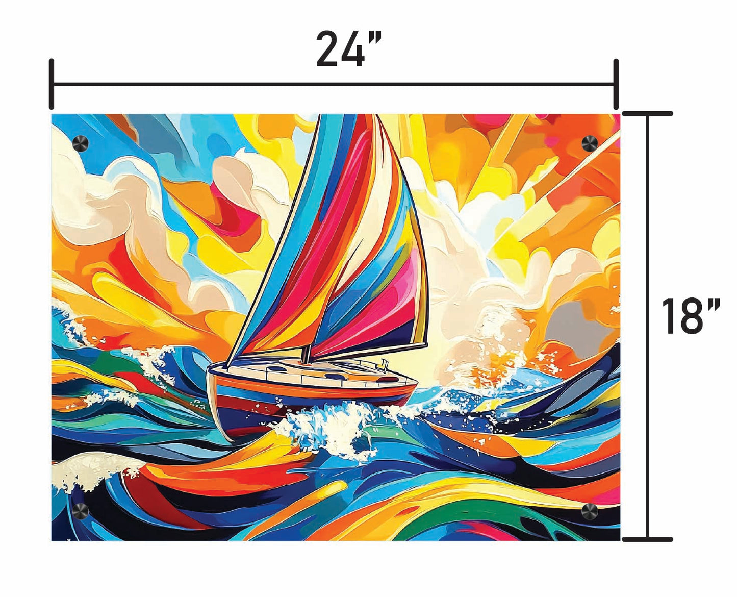 Sailing Through Color