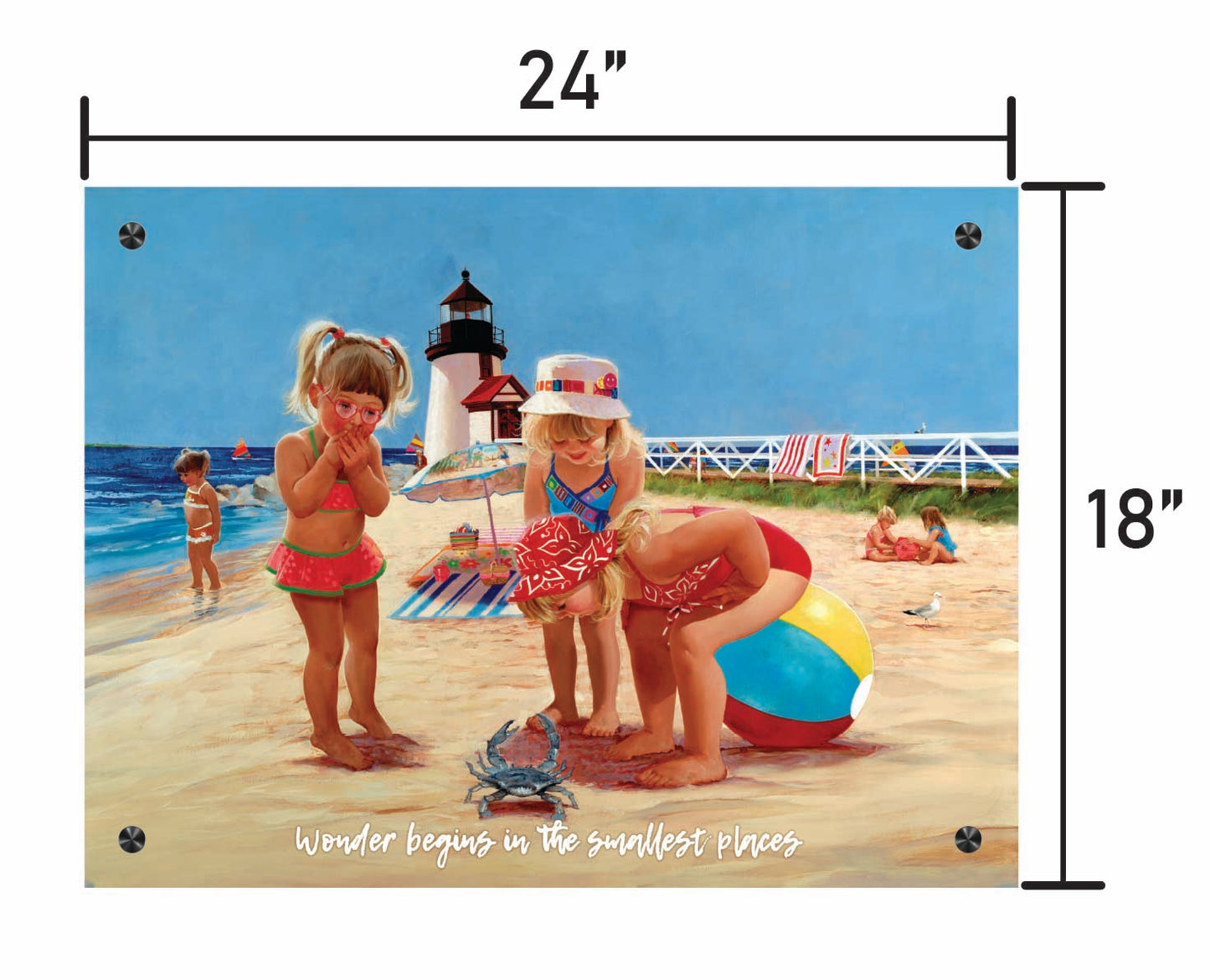 Seaside Discoveries w/ Quote