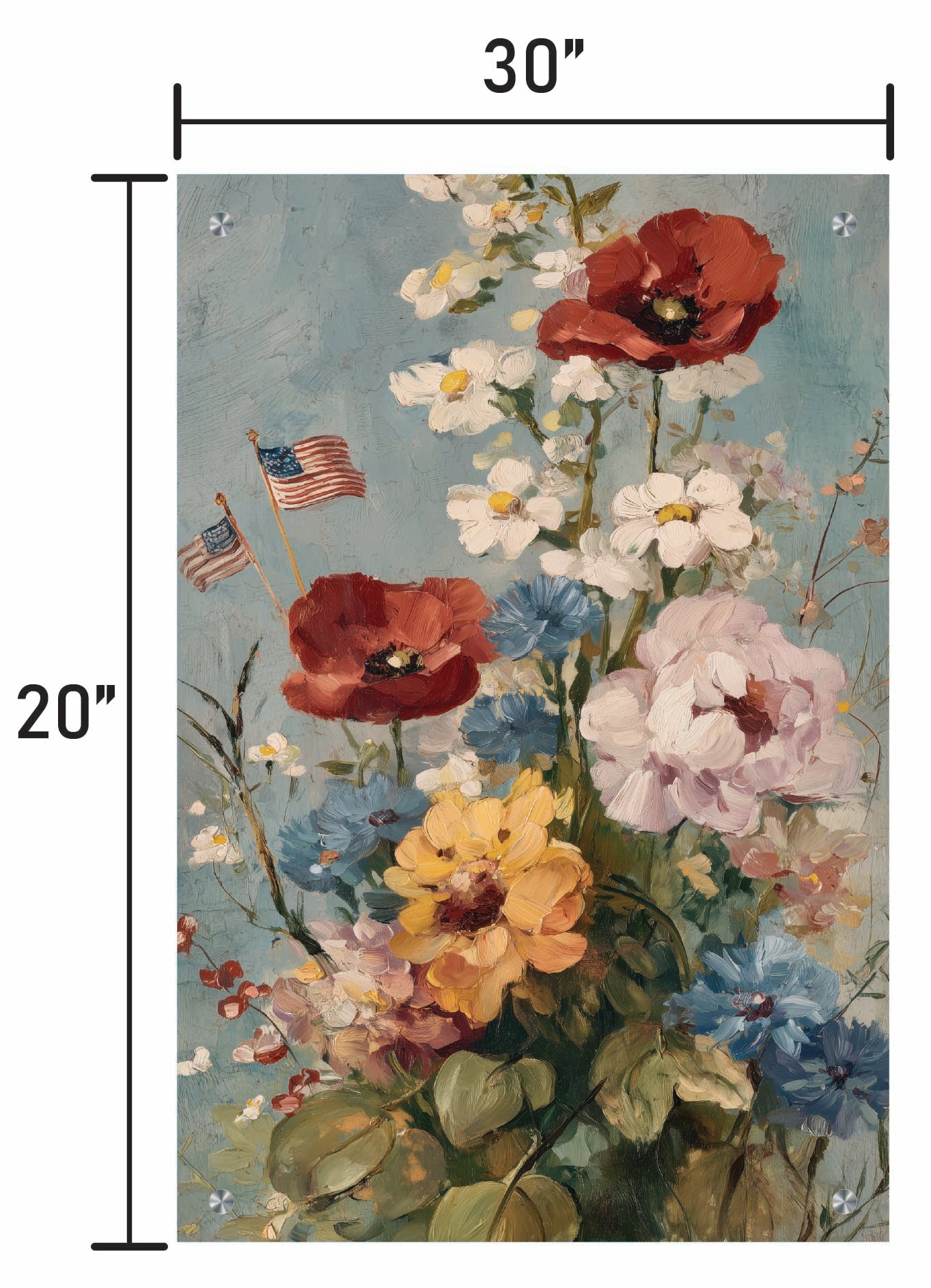 Petals of a Quiet Patriotism