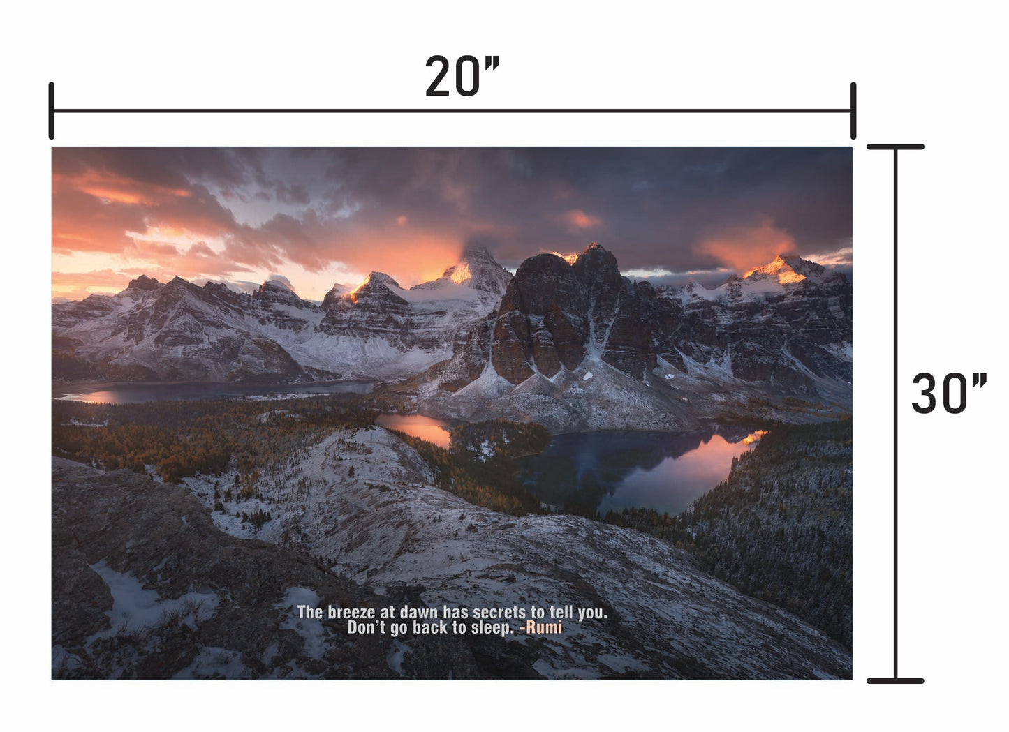 Morning Radiance  w/ Quote