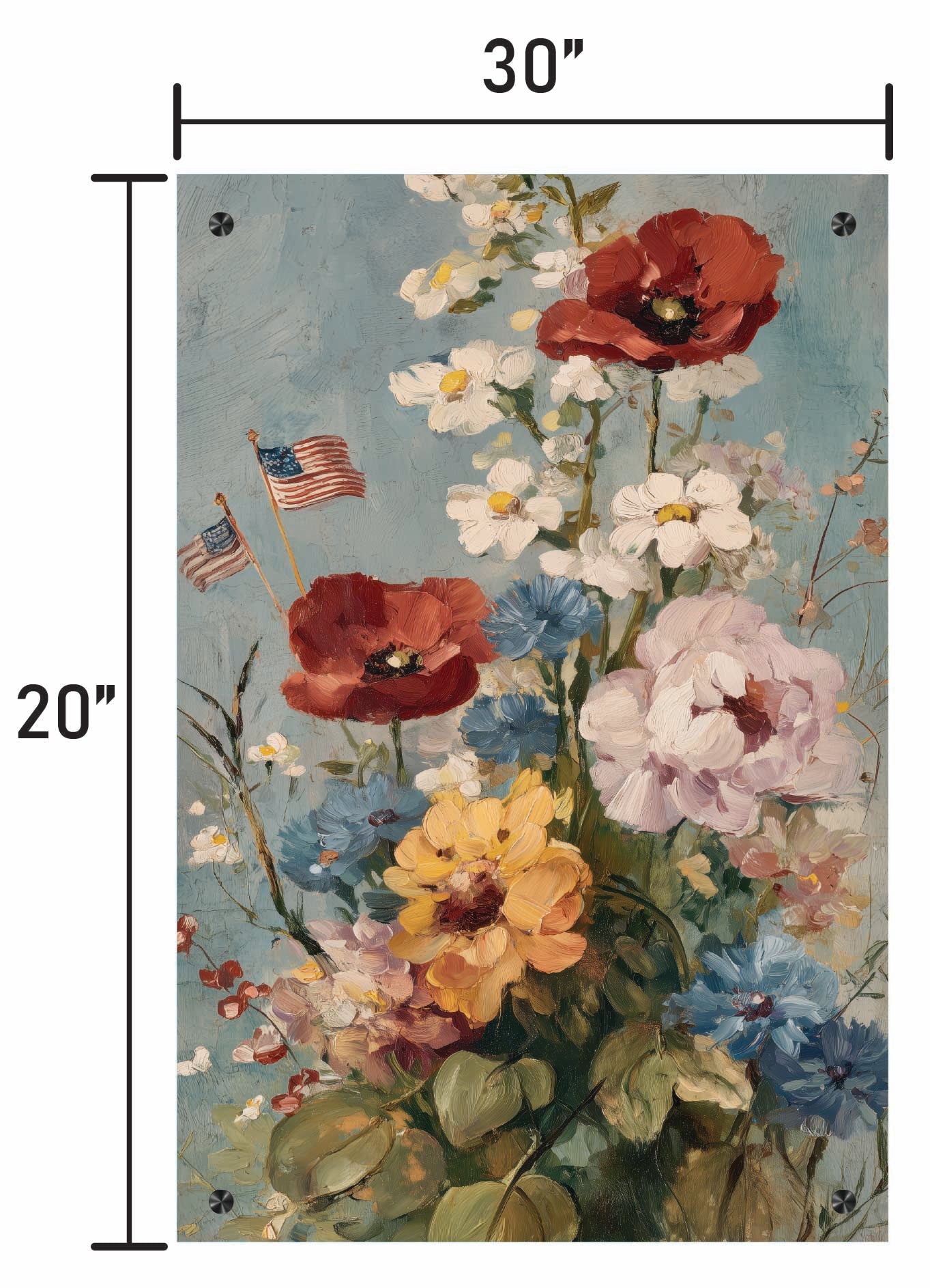 Petals of a Quiet Patriotism