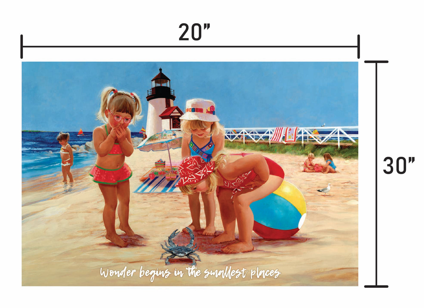 Seaside Discoveries w/ Quote