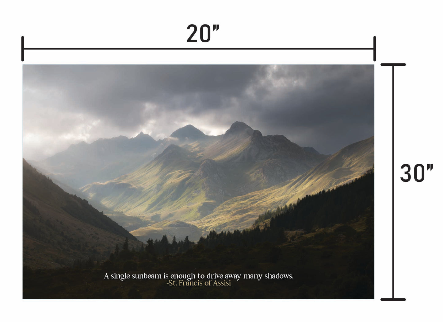 As Light Lingers  w/ Quote