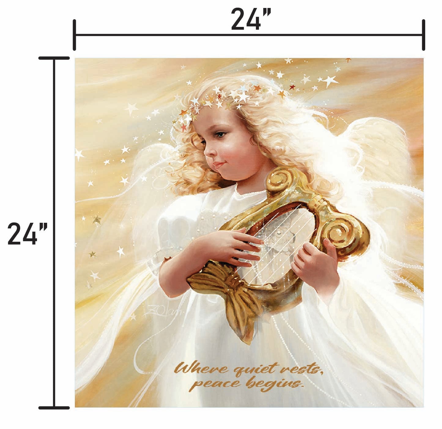 Loves Little Harp Song w/Quote 1