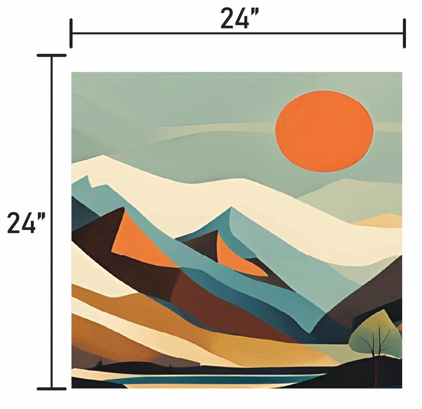 Sun Over the Quiet Peaks