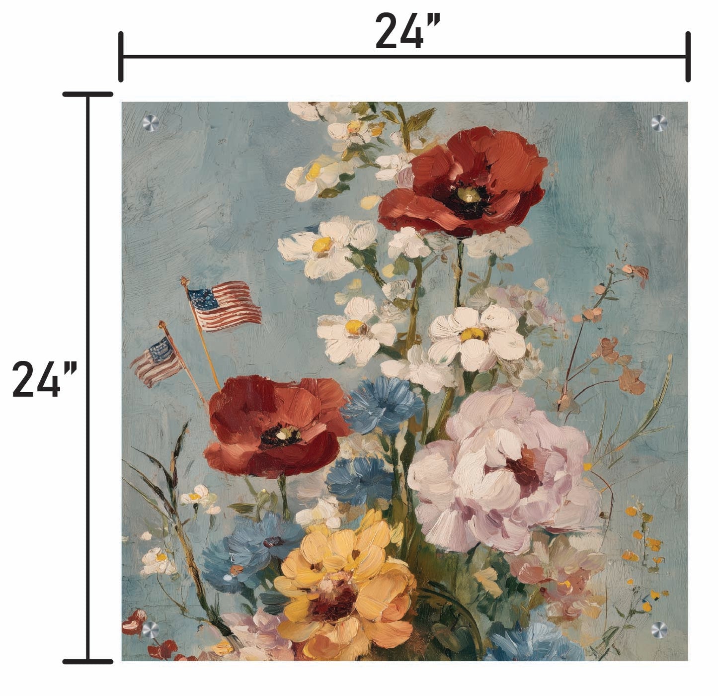 Petals of a Quiet Patriotism