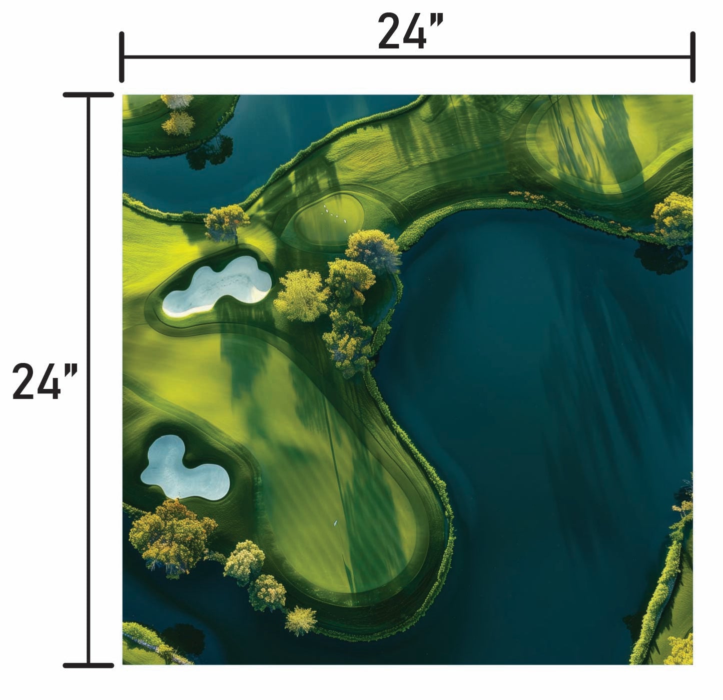 Golf Course Over Head