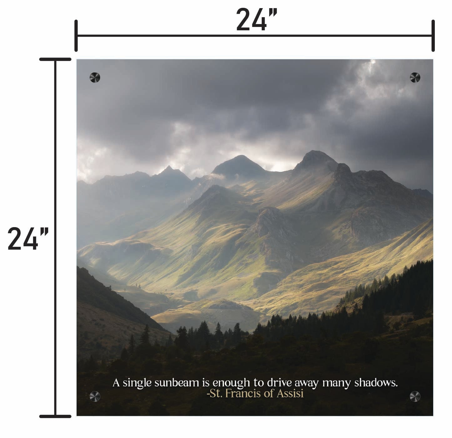 As Light Lingers  w/ Quote