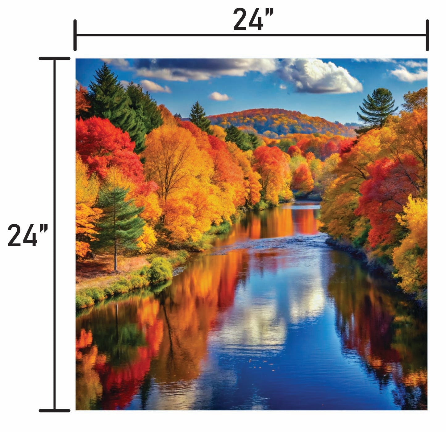 Autumn River Reflections