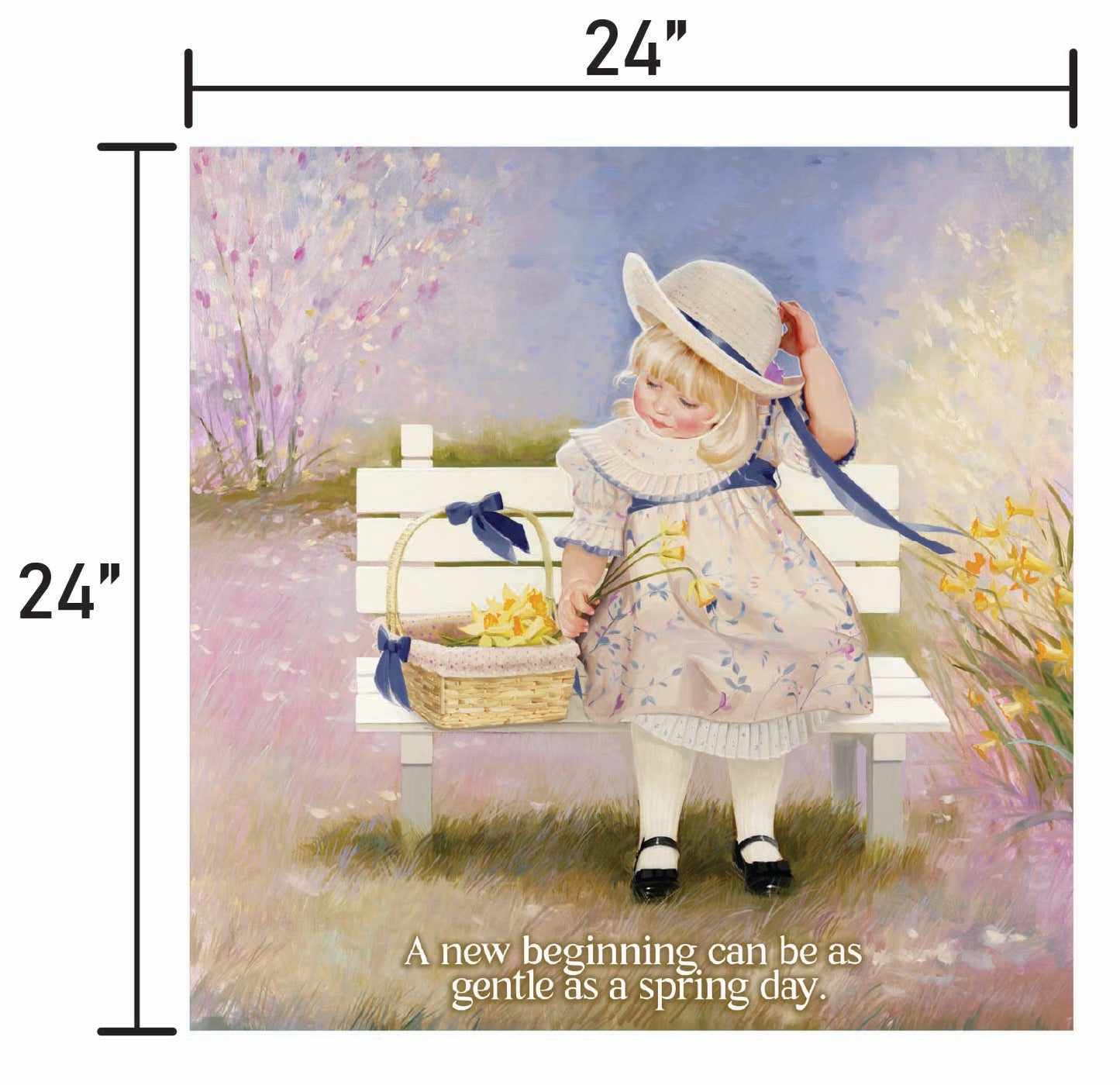 In the Spring Breeze w/ Quote