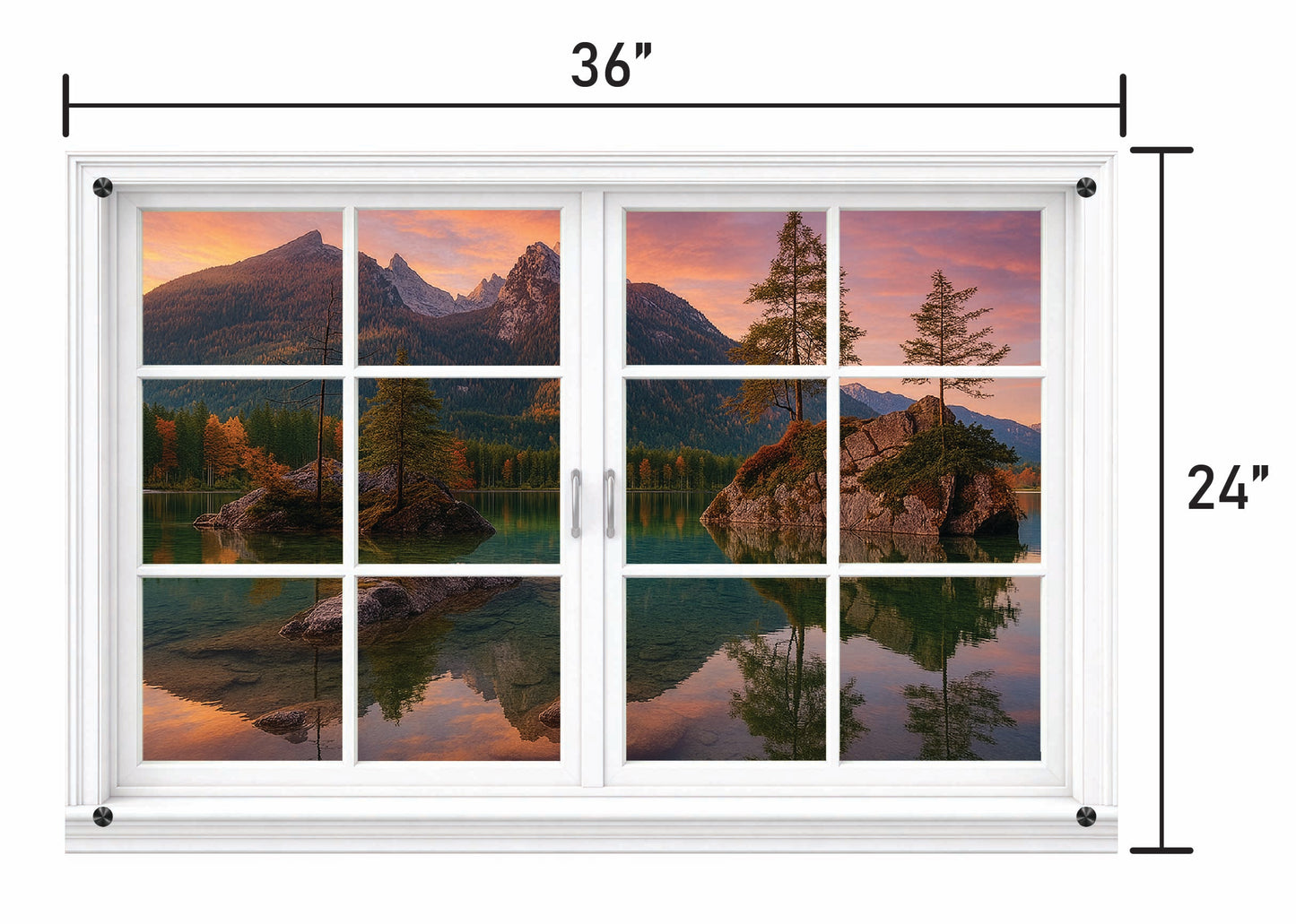 Clear Water Window- Panel Window