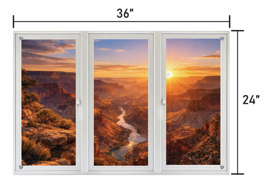 Gran Canyon Morning - Three Panel