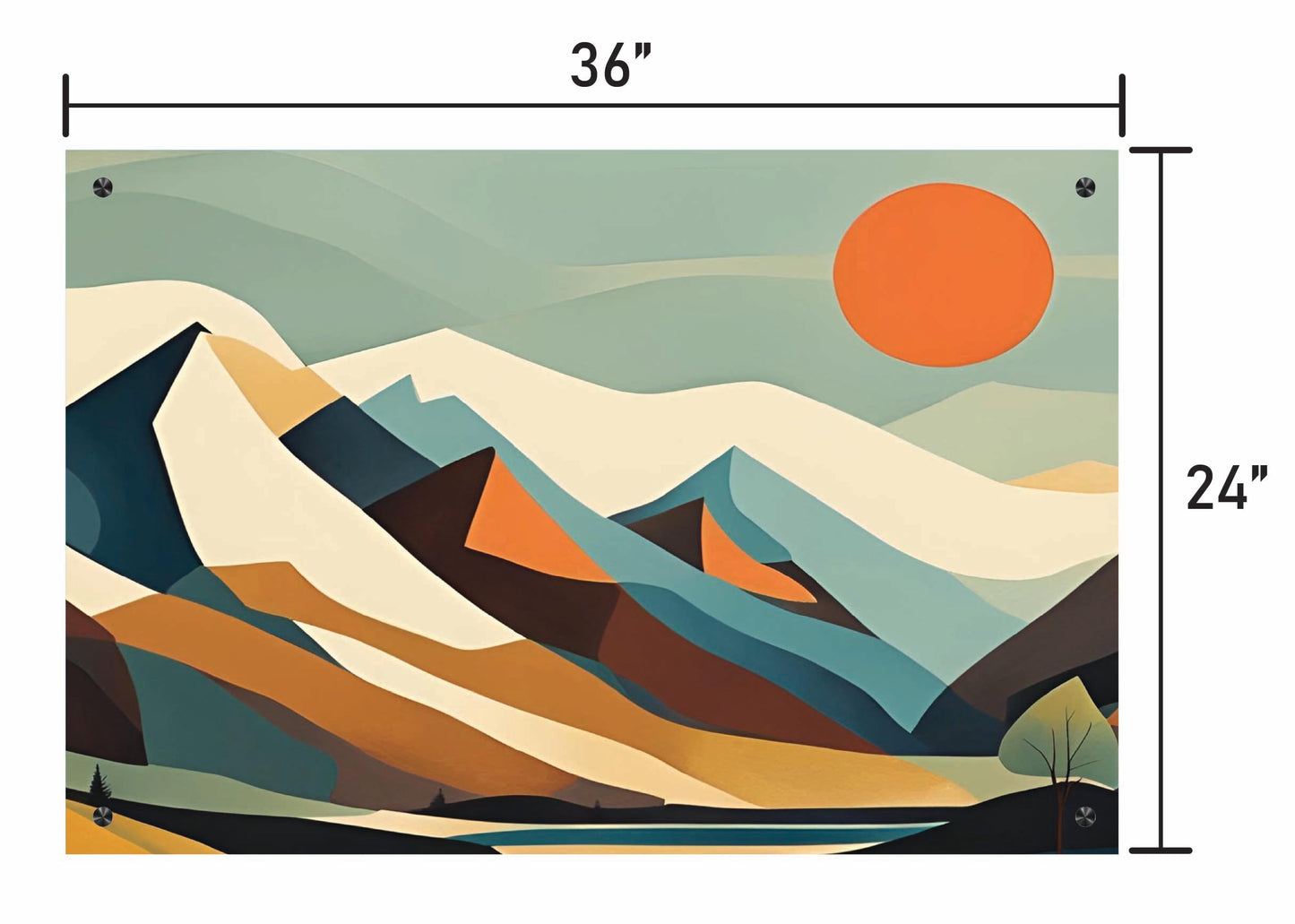 Sun Over the Quiet Peaks