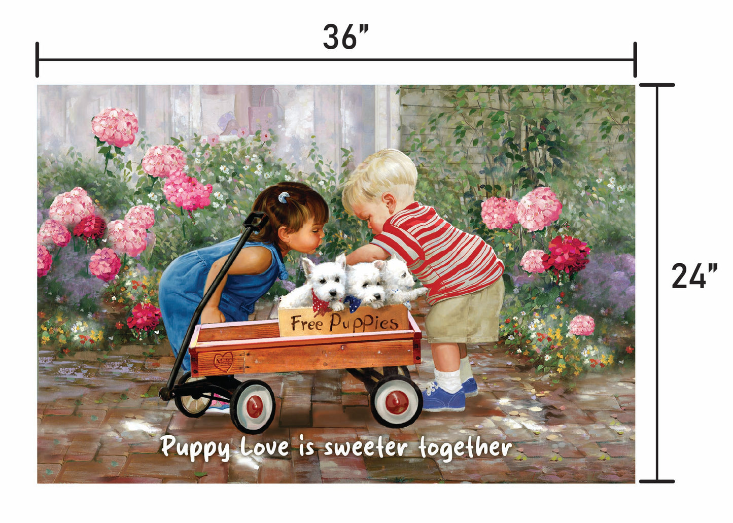 Puppy Pals w/Quote