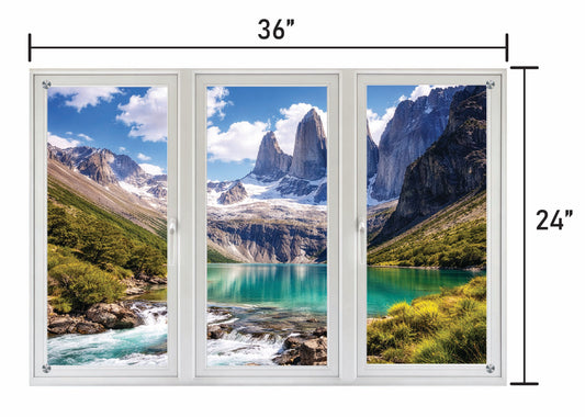 Towers of Paine - Three Panel