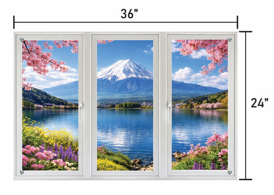 Mont Fuji - Three Panel