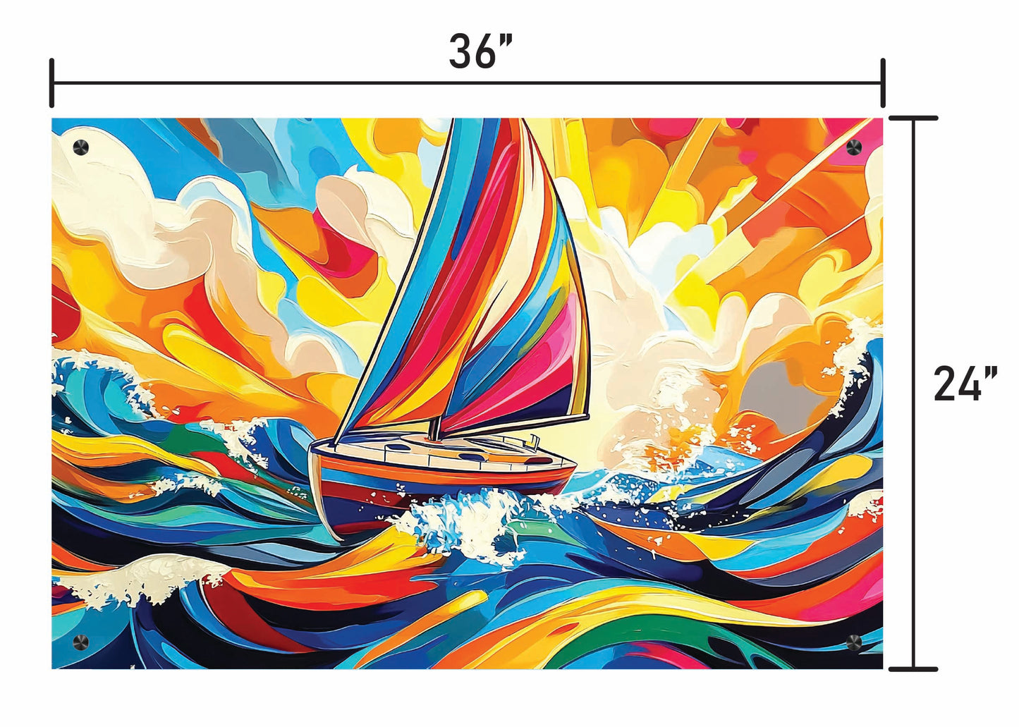 Sailing Through Color