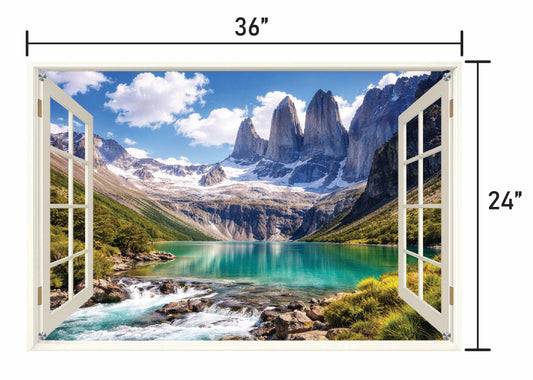 Towers of Paine- Open Hinged