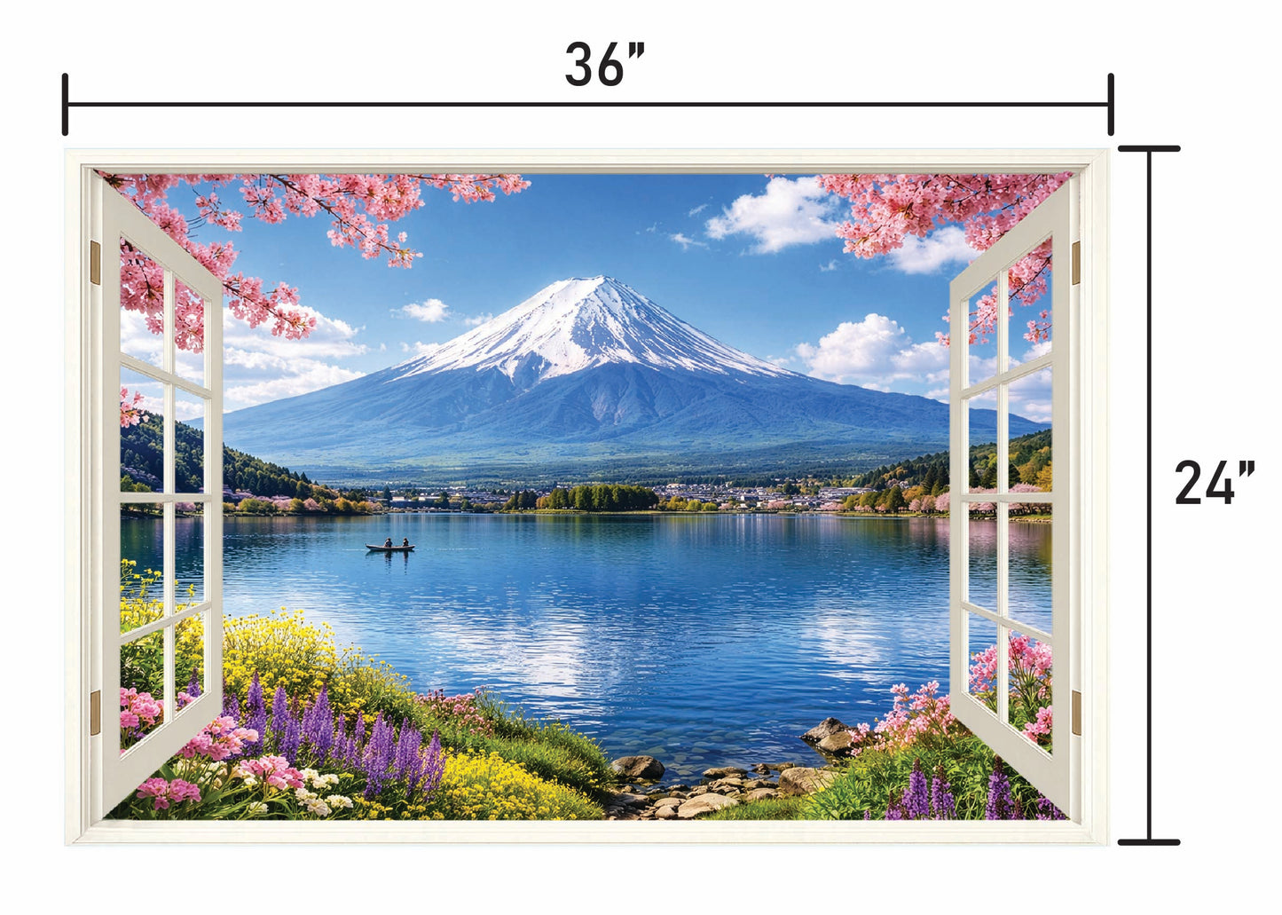 Mont Fuji - Open Hinged