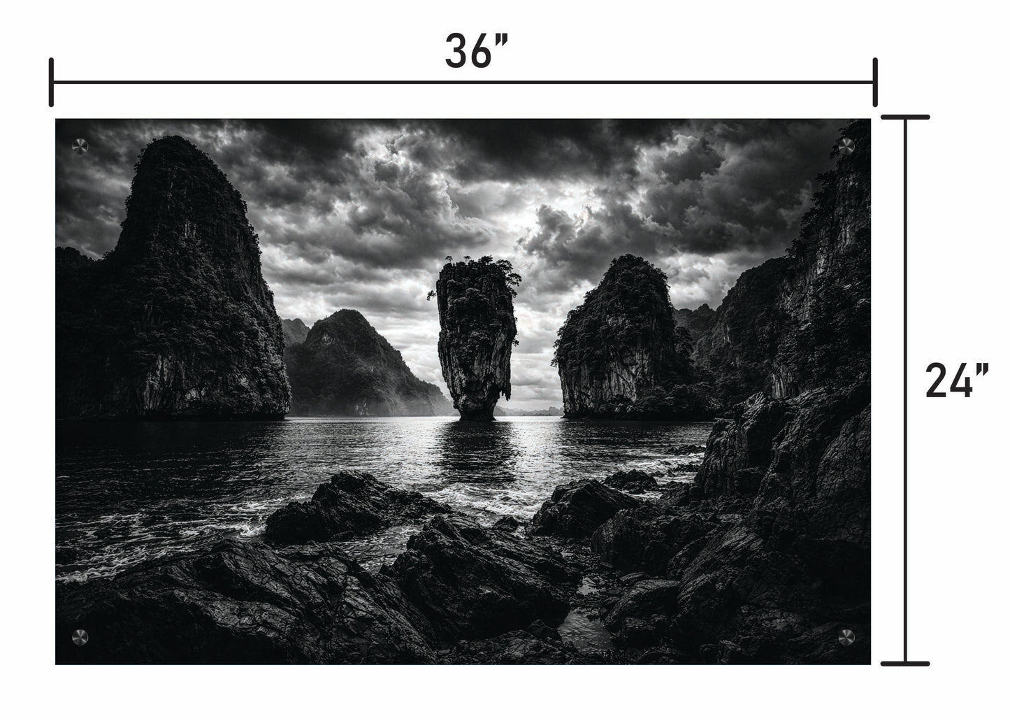 B&W Karsts of Thailands