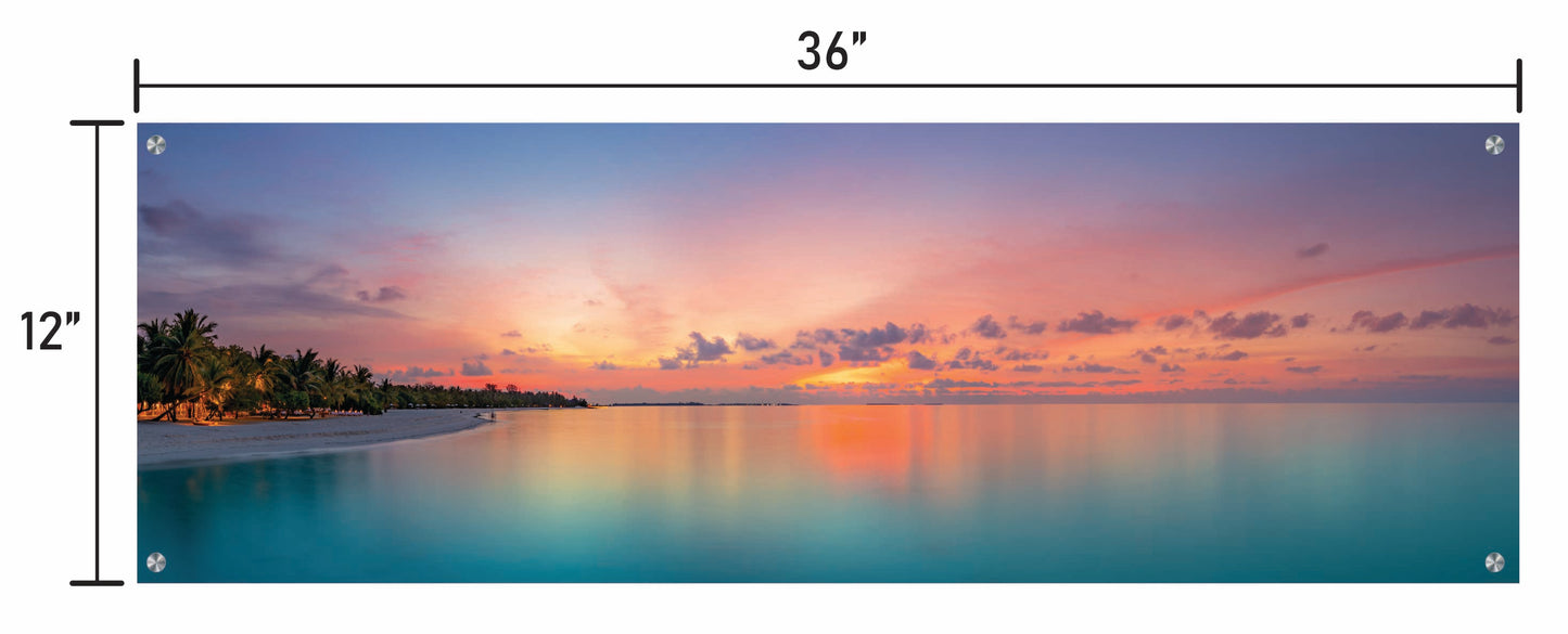 Sunset Tropical Paradise