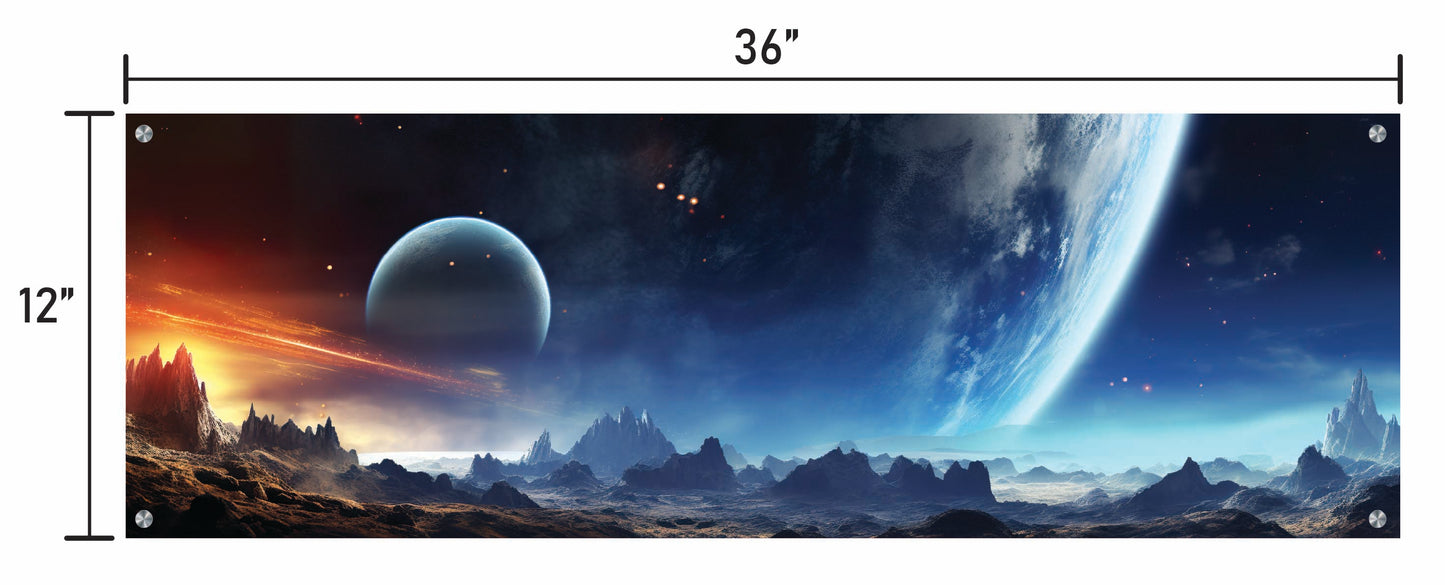 Planet System In Space