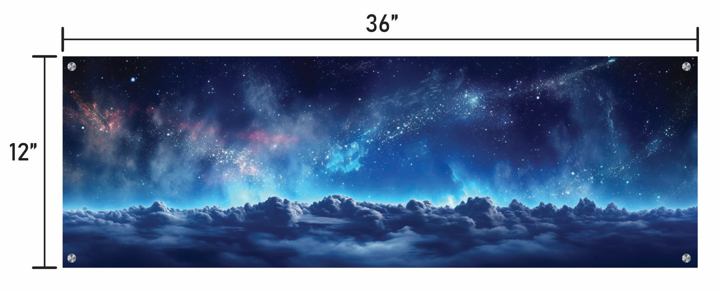Dark Blue Night Sky Nilky Way