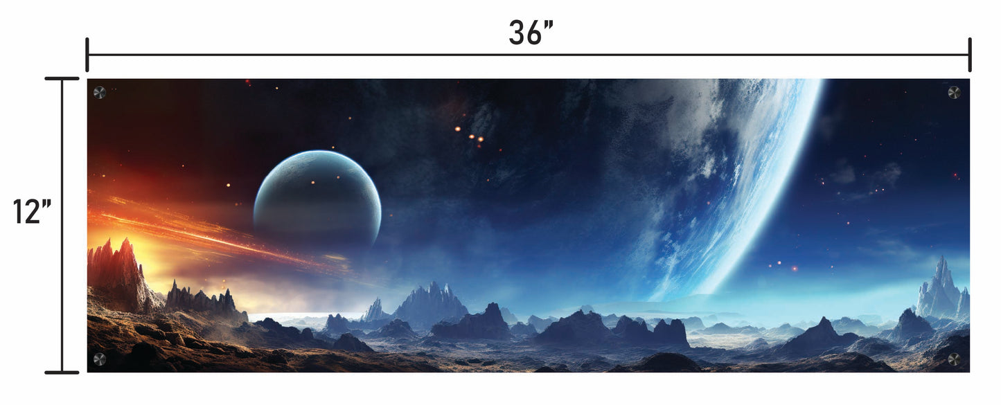 Planet System In Space