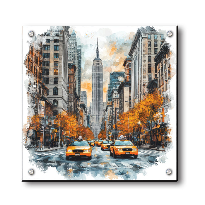 Yellow Cabs, Falling Leaves