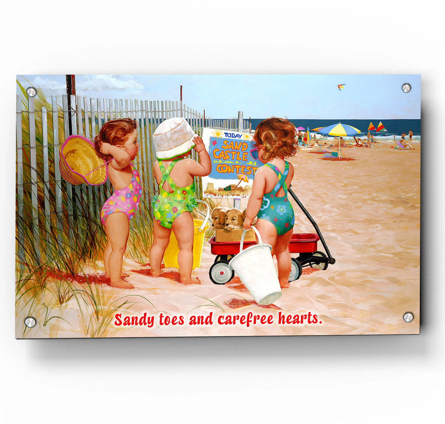 2 Beach Babies w/Quote