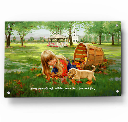 Playful Hearts w/Quote