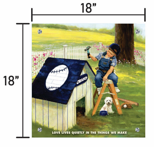 Puppy's Palace w/ Quote