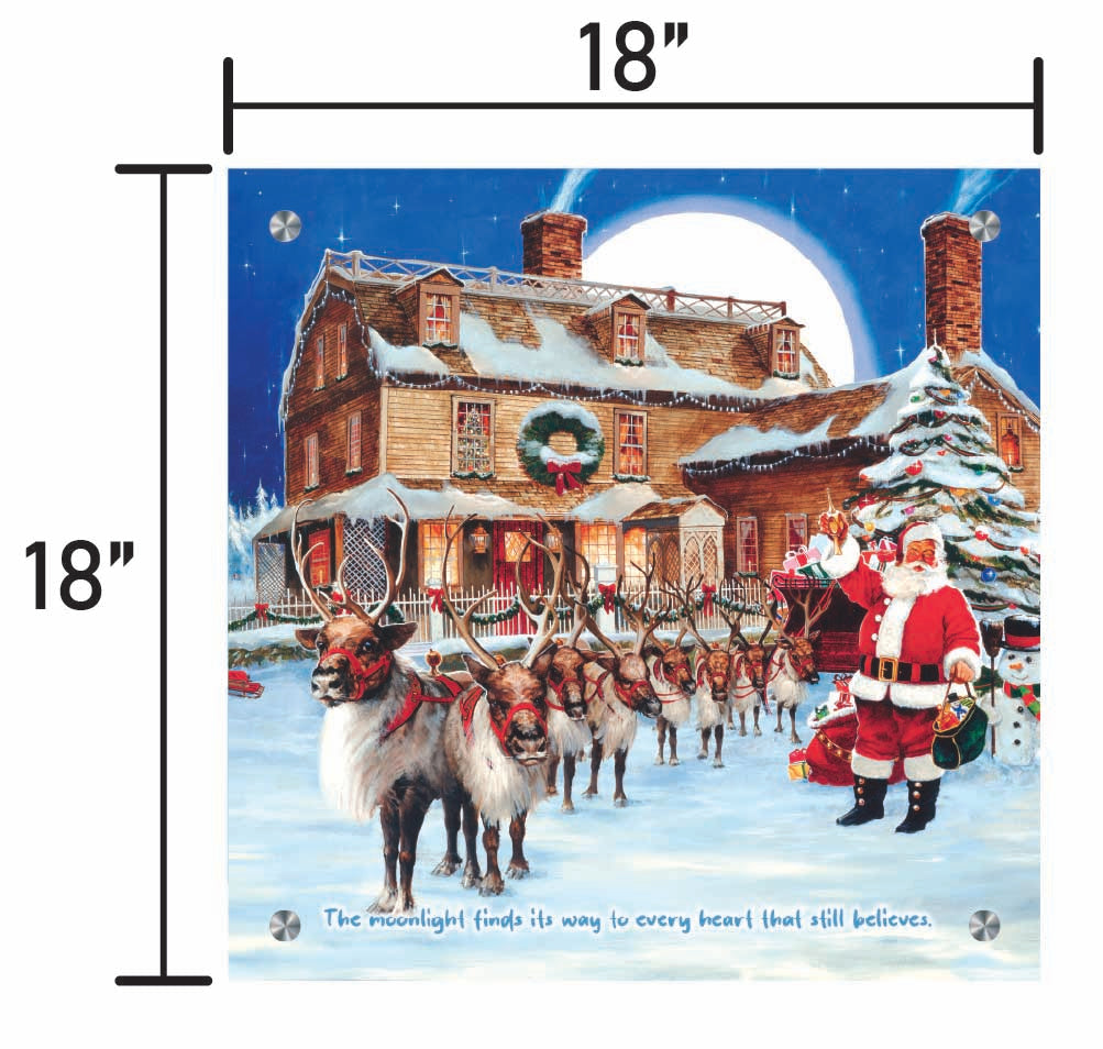 Santa's Moonlit Visit