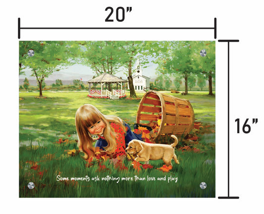 Playful Hearts w/Quote